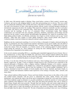 The Cultural Tradition of Classical Greece