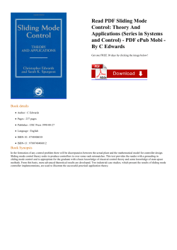 Read PDF Sliding Mode Control: Theory And