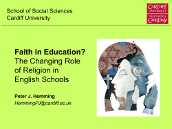 Geographies of Sport, Exercise and Active Play in the Primary