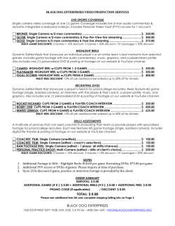 order form - Black Dog Enterprises