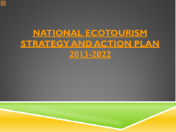 national ecotourism strategy and action plan 2013-2022