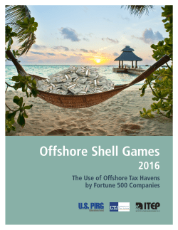 Offshore Shell Games - Citizens for Tax Justice