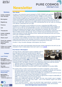 Newsletter - Interreg Europe