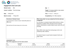 Special schools and Early Years example scale