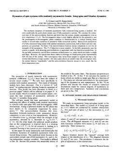 Dynamics of spin systems with randomly asymmetric bonds: Ising