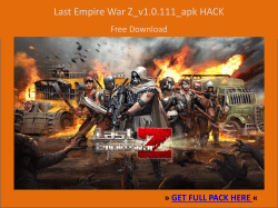 Last Empire War Z_v1.0.111_APK HACK FREE DOWNLOAD