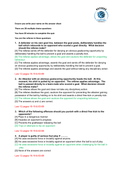 Ensure you write your name on the answer sheet