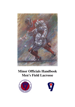 FIL Minor Officials Handbook