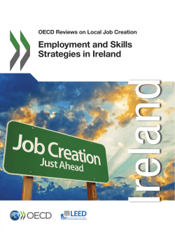 Employment and Skills Strategies in Ireland