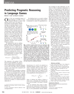 Predicting Pragmatic Reasoning in Language Games