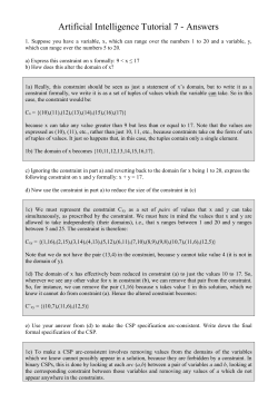 Artificial Intelligence Tutorial