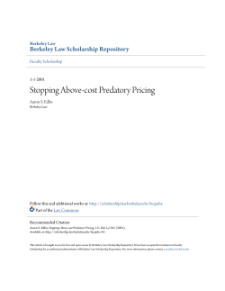 Stopping Above-cost Predatory Pricing