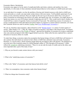 Econ.1 Intro