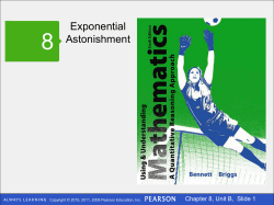 doubling time - Gordon State College