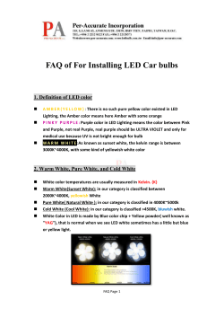 6.Bright Intensity of LED AUTO Bulbs - Per