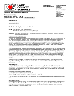 Tod Howard - Lake County Schools