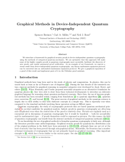 Graphical Methods in Device-Independent Quantum