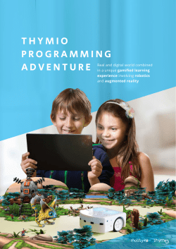 thymio programming adventure