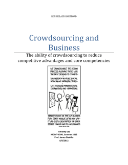 Crowdsourcing and Business