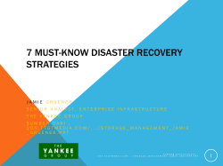 7 Must-Know Disaster Recovery Strategies