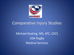 Comparative Injury Studies