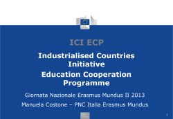 Education Cooperation Programme