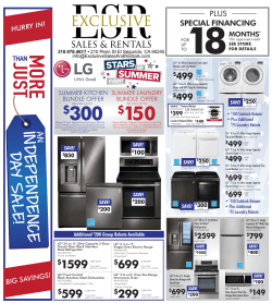 $300 $150 - Exclusive Sales and Rentals