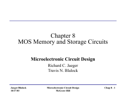 Microelectronic Circuit Design