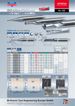 Hitachi Tool - Go-Line PN | No. 433