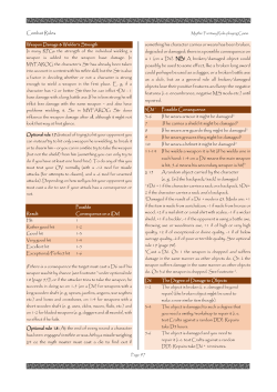 Combat Rules Optional rule 18: At the end of every round a