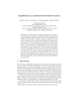 Equilibrium in Combinatorial Public Projects