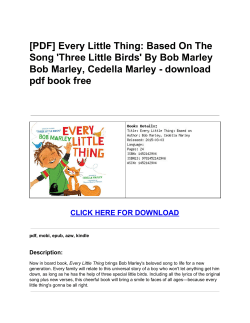 Every Little Thing: Based On The Song `Three