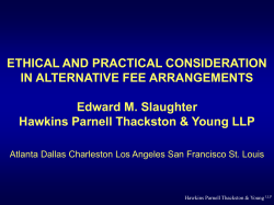 An Ethical Alternative: Application of the Model Rules of