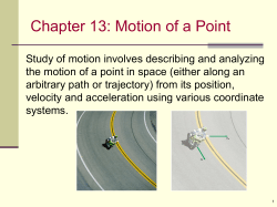 Constant Acceleration