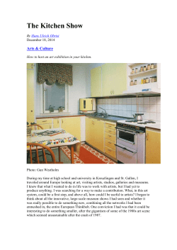 The Kitchen Show
