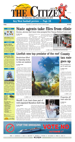 State agents take files from clinic