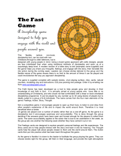 The Fast Game - Sunday Papers