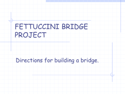 bridge project