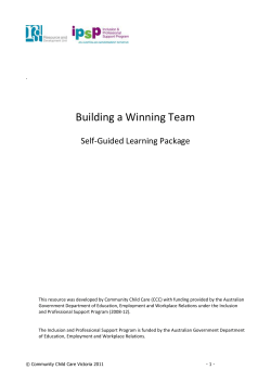 Building a Winning Team