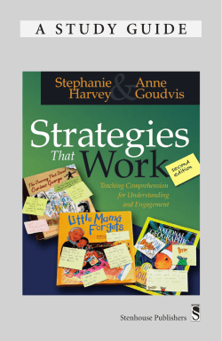 a study guide - Stenhouse Publishers