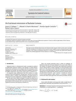 On fractional extensions of Barbalat Lemma