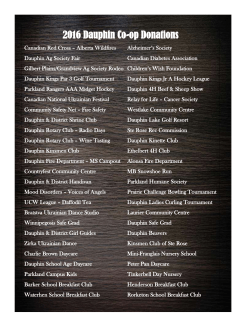 Dauphin Co-op Donations