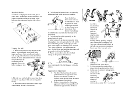 Handball Rules: Playing the ball Approach to Opponent