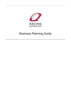 the complete plan - Racing Queensland