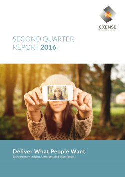 Cxense ASA Q2 2016 Report