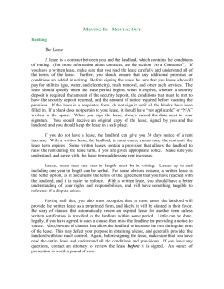 moving in &ndash; moving out - New Hampshire Bar Association
