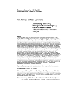 Accounting for Family Background when Designing Optimal
