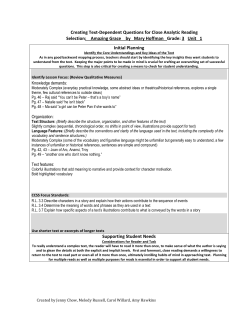 Amazing Grace Lesson