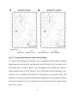 Microsporidia-nematode associations in methane seeps reveal