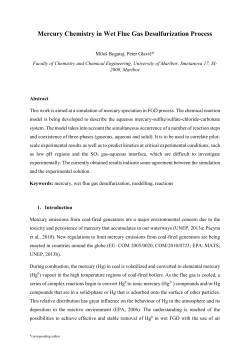 Mercury_Chemistry_in_Wet_Flue_Gas_Desulfurization_Process
